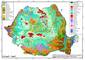 Carte des sols de la Roumanie